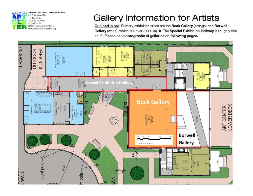 Gallery Information for Artists 1