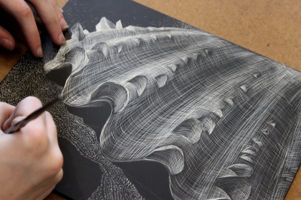 Fine Art Scratchboard Techniques with Trevor McCauley